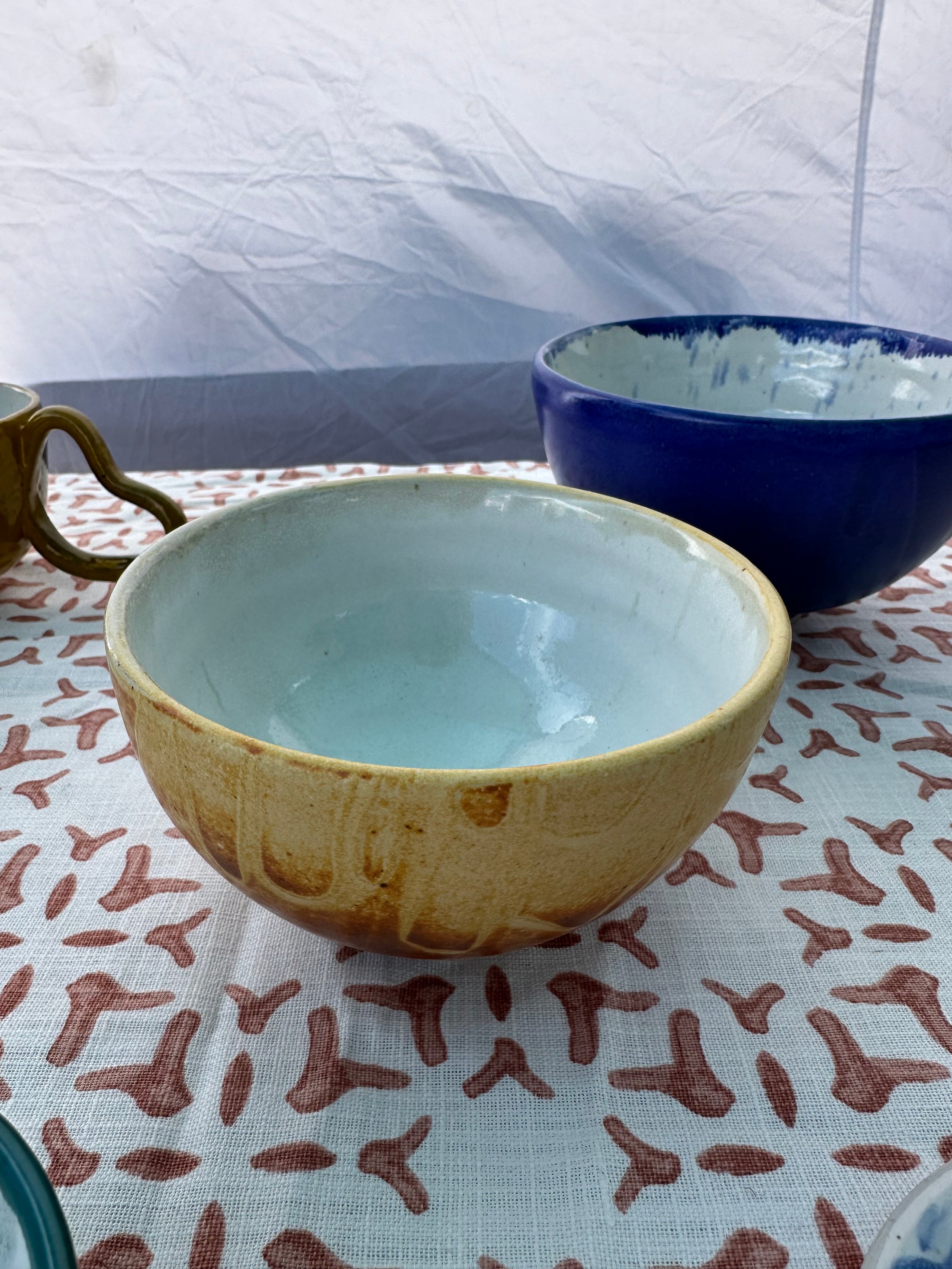 Yellow Rounded Berry Bowl