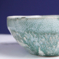 Load image into Gallery viewer, Large Melted Teal Bowl
