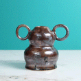 Load image into Gallery viewer, Bronze Bubble-Shaped Vase
