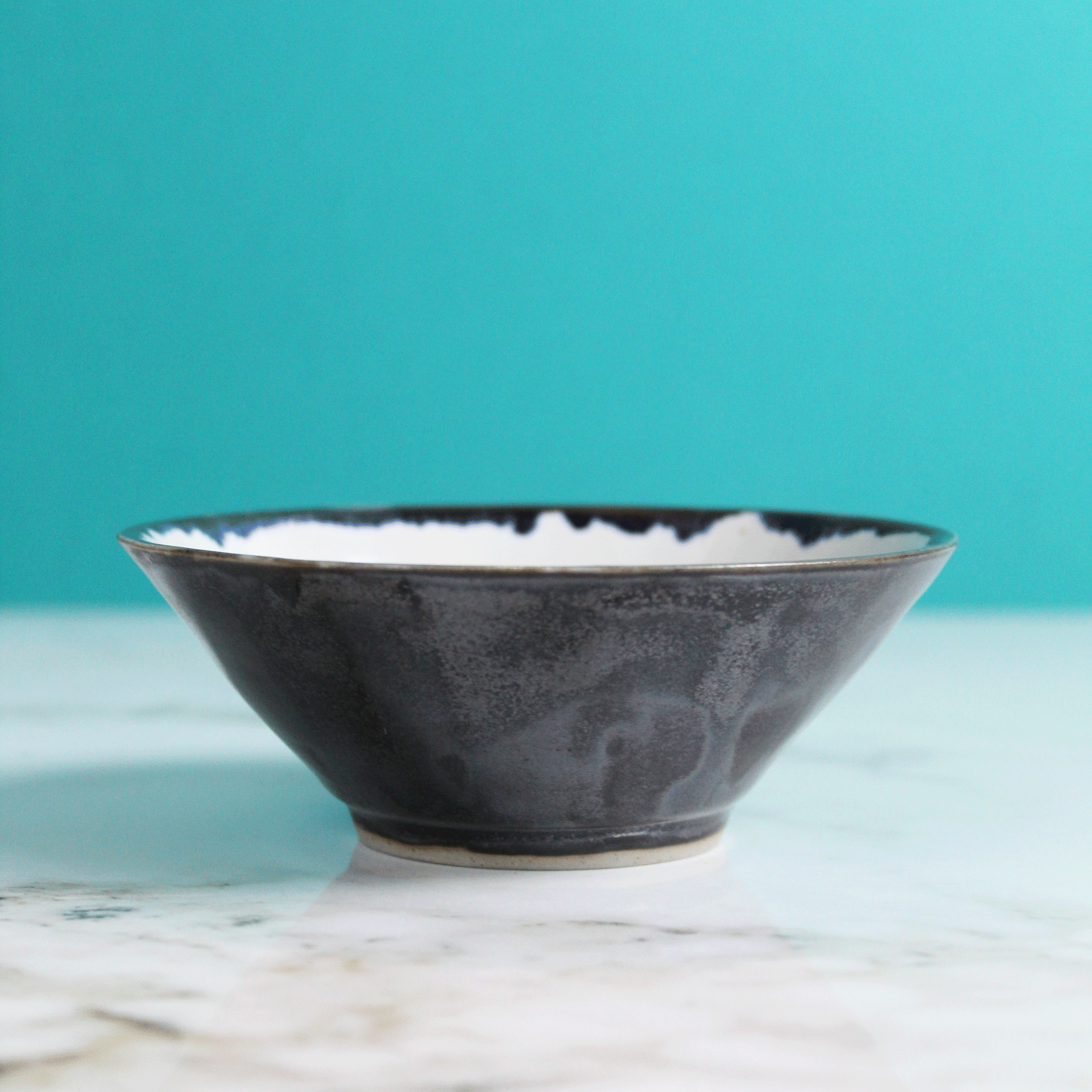 Black and White Berry Bowl