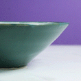 Load image into Gallery viewer, Teal Green Serving Bowl
