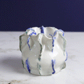 Load image into Gallery viewer, Porcelain Organic Wavy Vase
