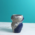 Load image into Gallery viewer, Curvy Splattered Vase
