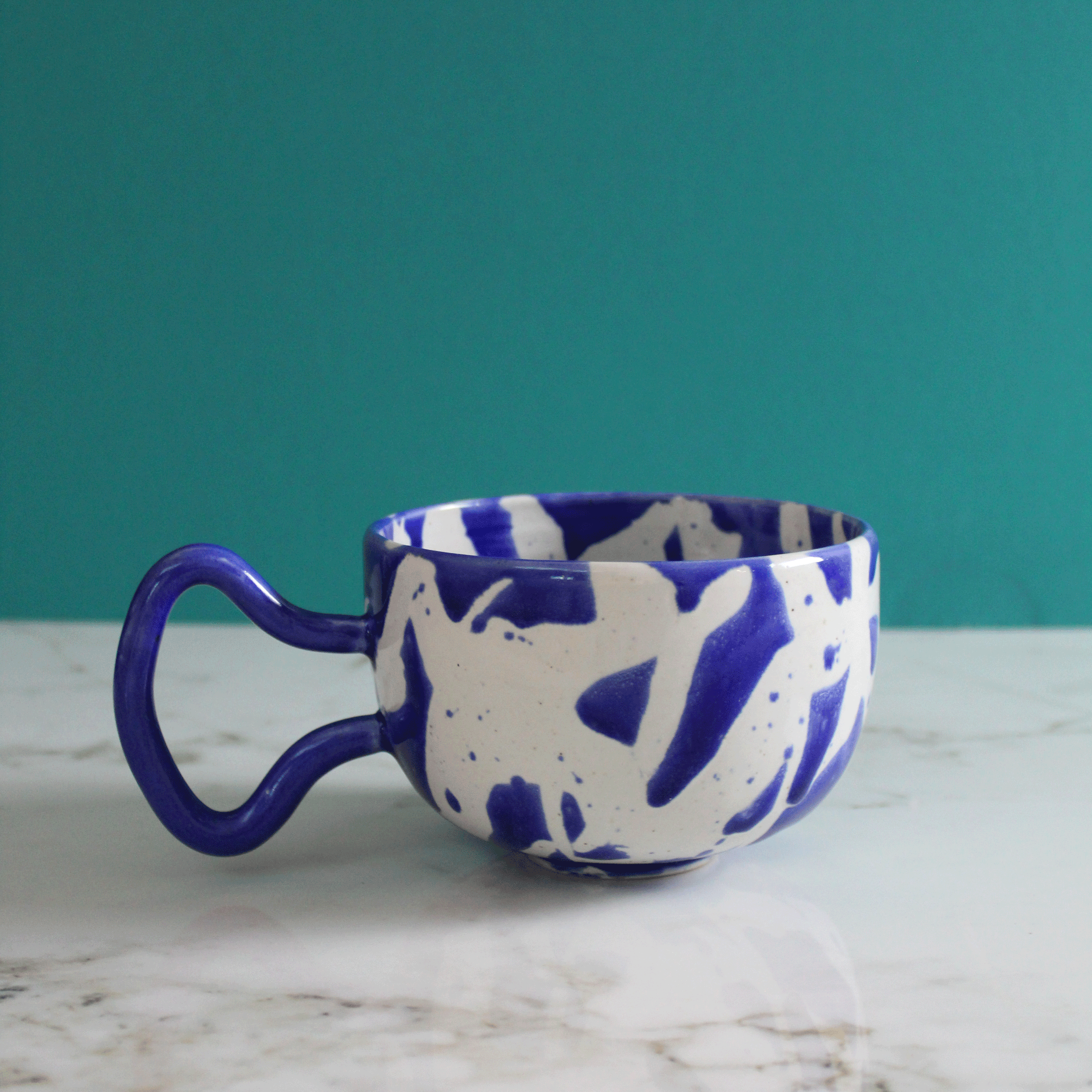 Blue Marble Jumbo Mug