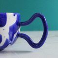 Load image into Gallery viewer, Blue Marble Jumbo Mug
