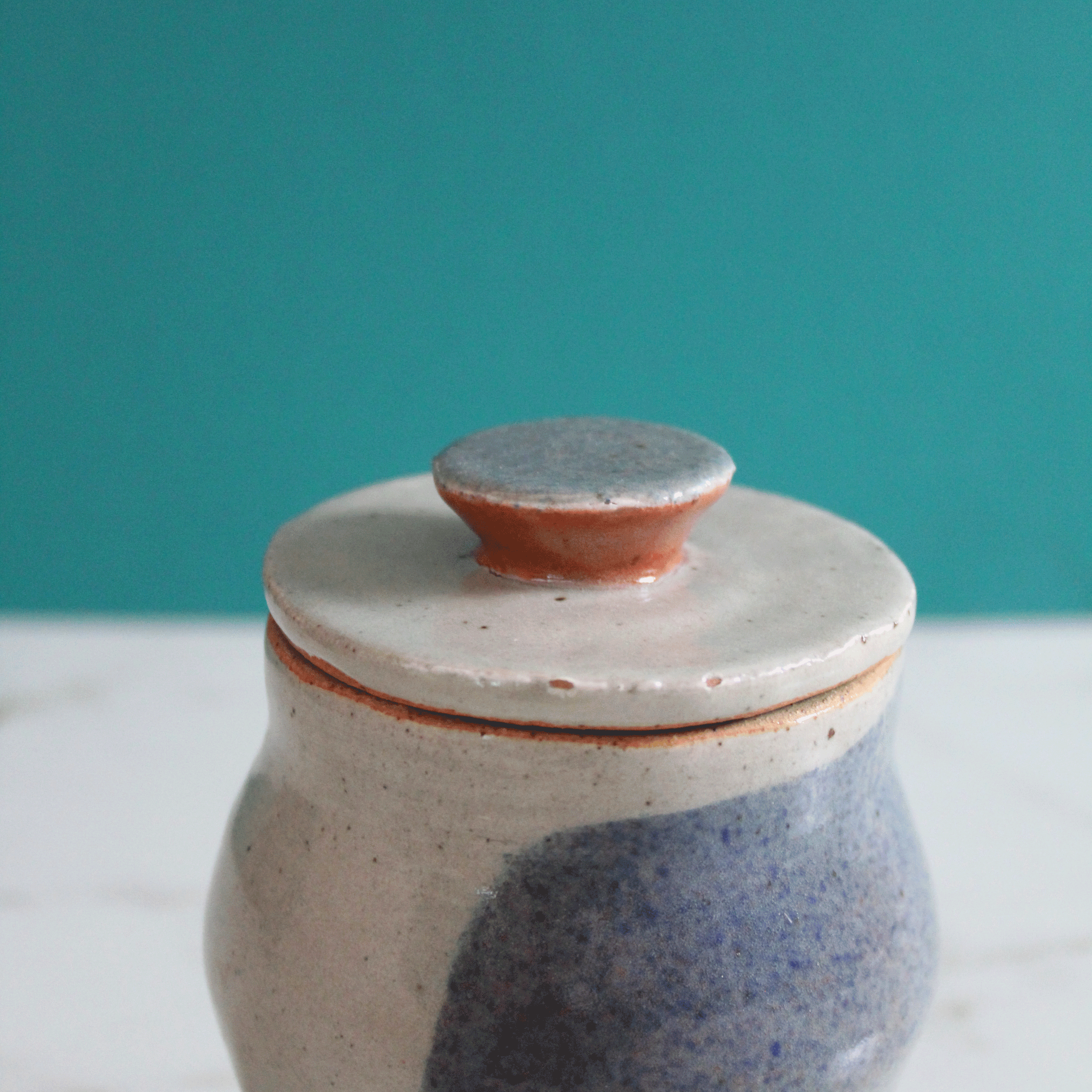 Gradient Airbrushed Jar