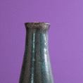 Load image into Gallery viewer, Tall and Skinny Blackened Teal Bud Vase
