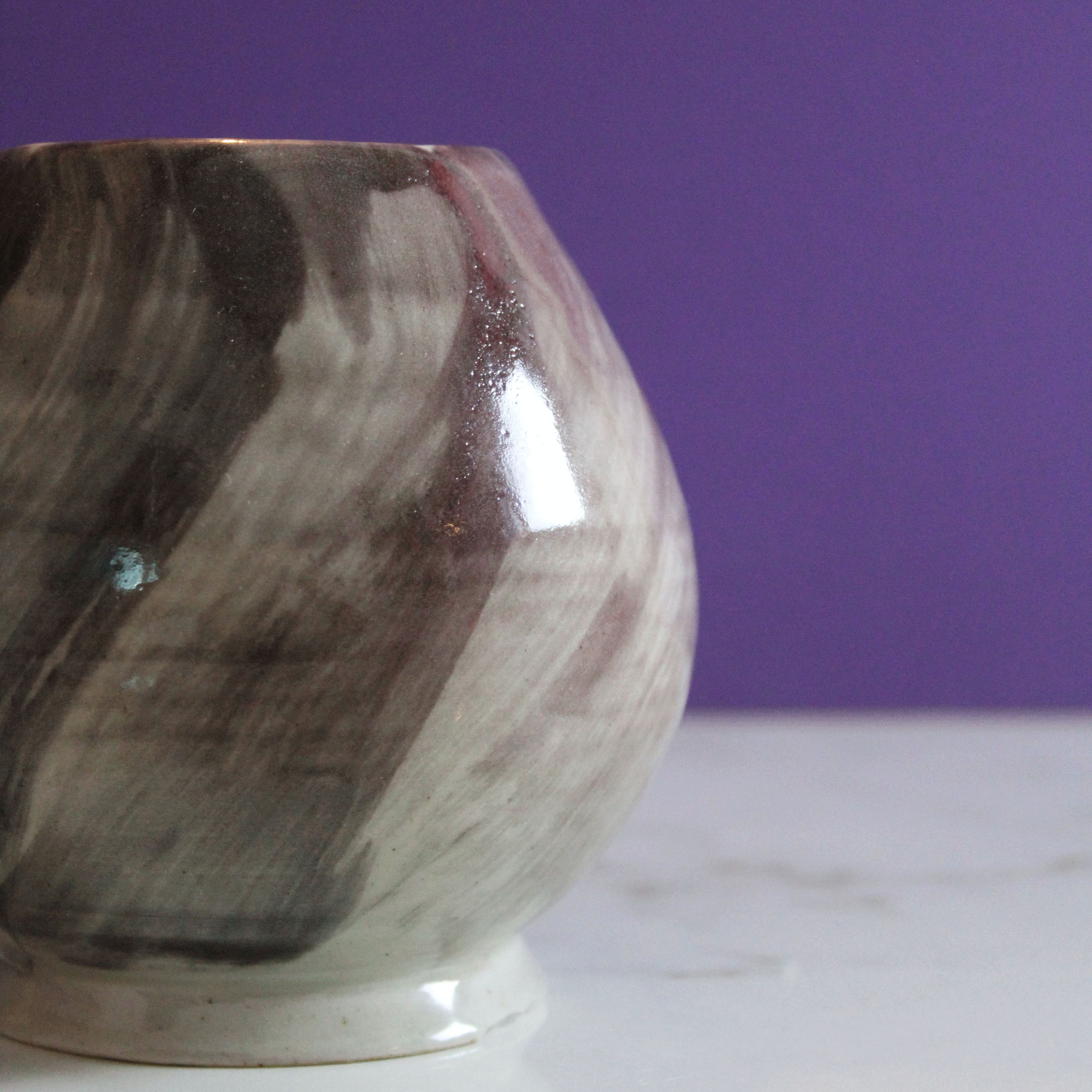 Melted Brushstrokes Decorative Vase