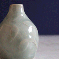 Load image into Gallery viewer, Sea Glass Water Etched Bud Vase
