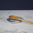 Load image into Gallery viewer, Cobalt Blue Swirl Spoon Rest
