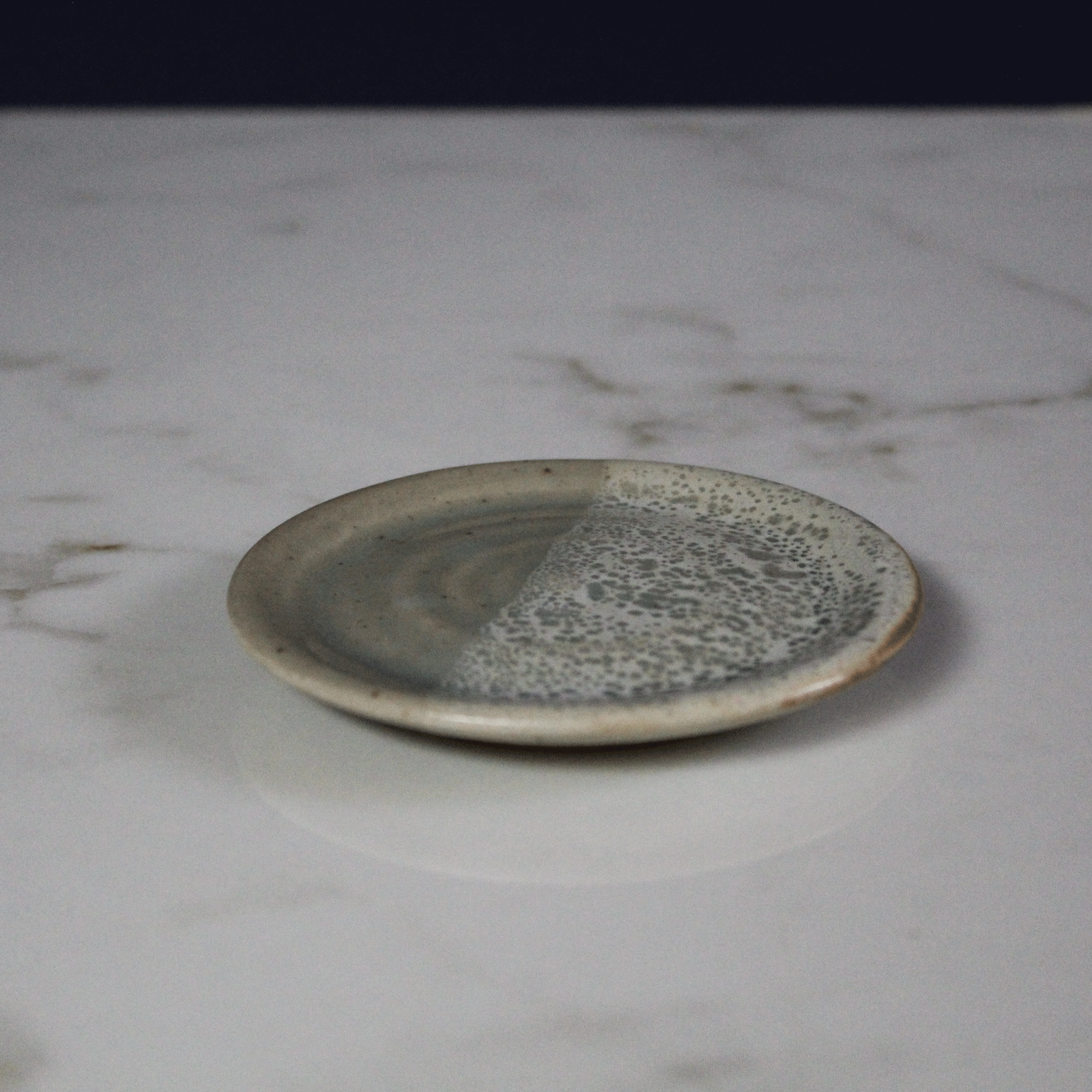 Sea Foam Ring Dish