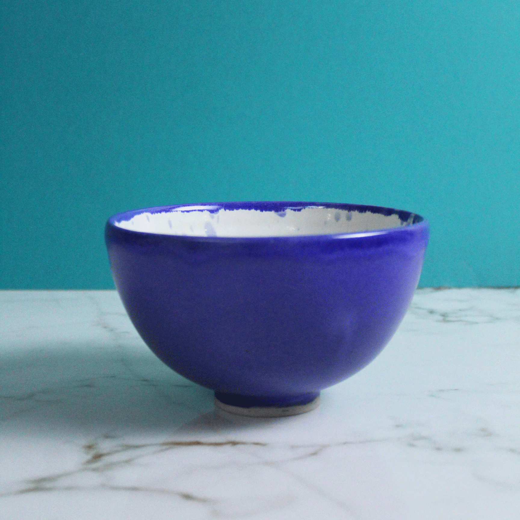 Cobalt Rounded Bowl