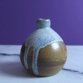 Load image into Gallery viewer, Large Marble Salt Fired Vase
