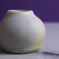 Load image into Gallery viewer, Pastel Rainbow Salt Fired Bud Vase
