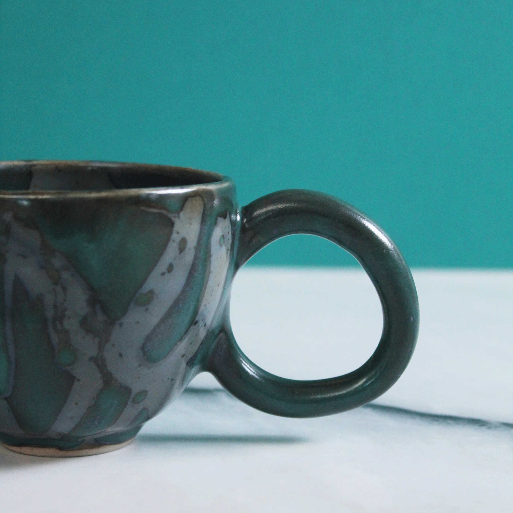 Deep Waters Marble Mug